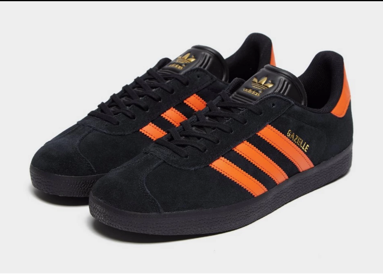 black and orange gazelles